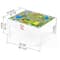 Hape Railway Collection Play & Stow Storage Activity Table